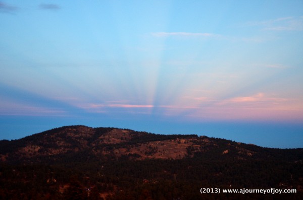 Colorado Sunset…